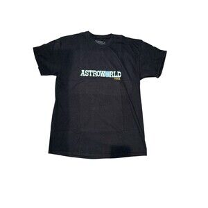 Men’s XL- Travis Scott Astroworld Tour Tee- Black